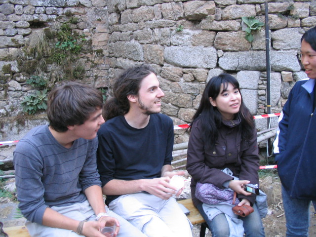 Benoît, Romain,Chihiro et Duri